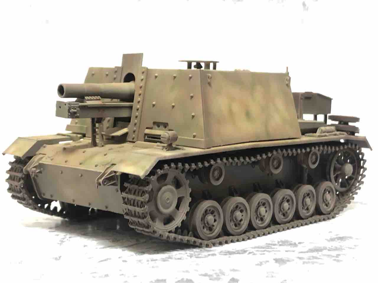 WW.II ドイツ軍 33B突撃歩兵砲 w/ドイツ軍 第6軍 (プラモデル