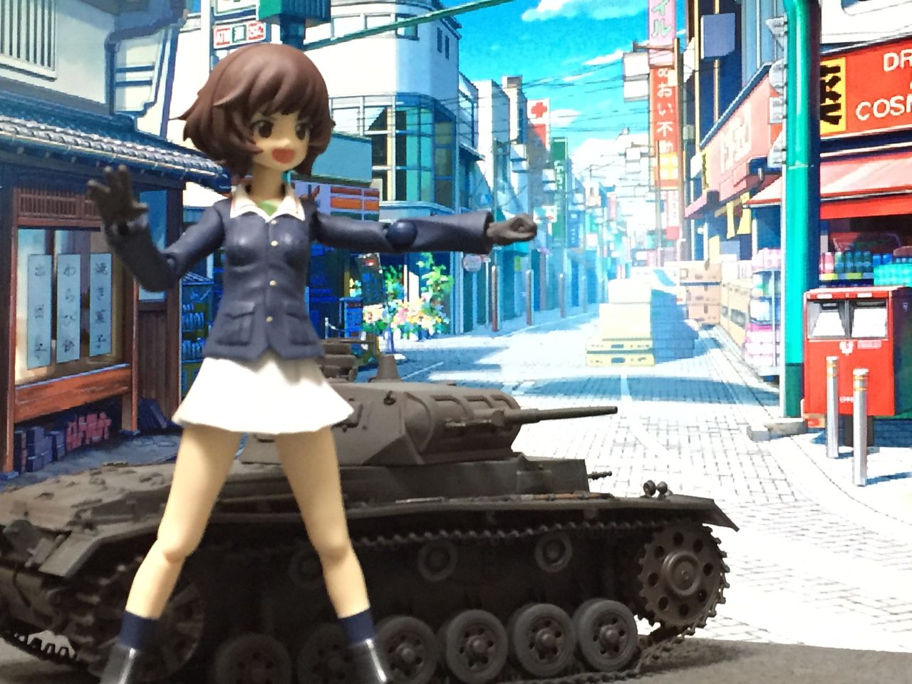 電撃 パンツァー学園 第話 劇場版 模型戦車道