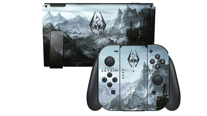 Gamestop 購入特典 ニンテンドースイッチ用のスカイリムスキン Dragon Hd