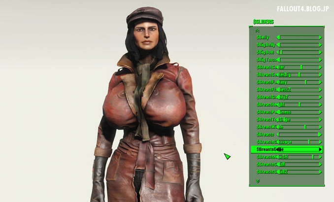キャラクターエディット拡張mod Looksmenu V1 30 Fallout4 情報局