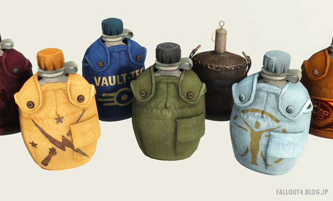 連邦のキャンティーン 水筒 Mod Fallout4 情報局