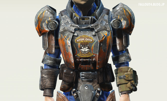 Atom Cats ROCKIN Combat Armor : Fallout4⚡情報局