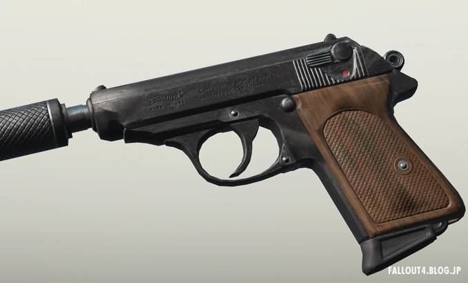 デリバラーのリテクスチャ ワルサーppk Fallout4 情報局