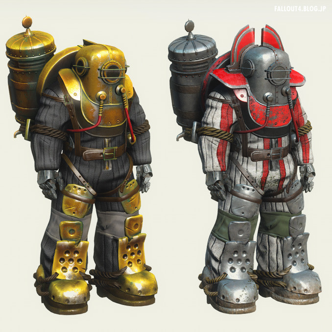 バイオショック風 サブマージル パワーアーマー リダックス V1 2 Fallout4 情報局
