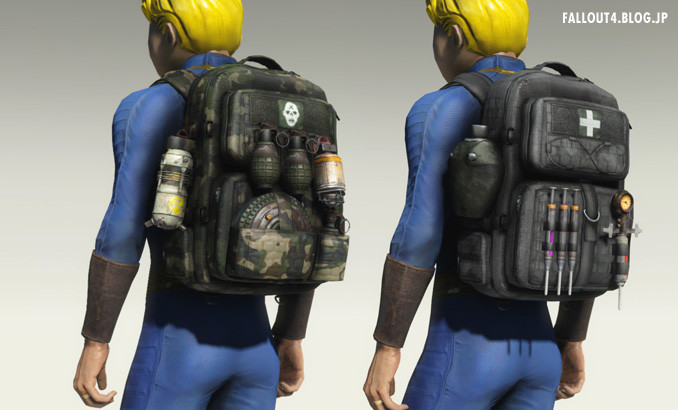 Creation Club モジュラー式ミリタリーバックパック Fallout4 情報局
