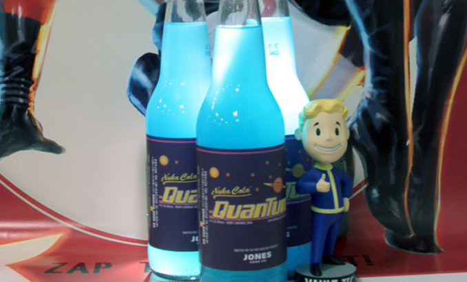 ヌカコーラクアンタム　ボトル ヌカ・コーラクアンタム ガラスボトル＆キャップ Fallout