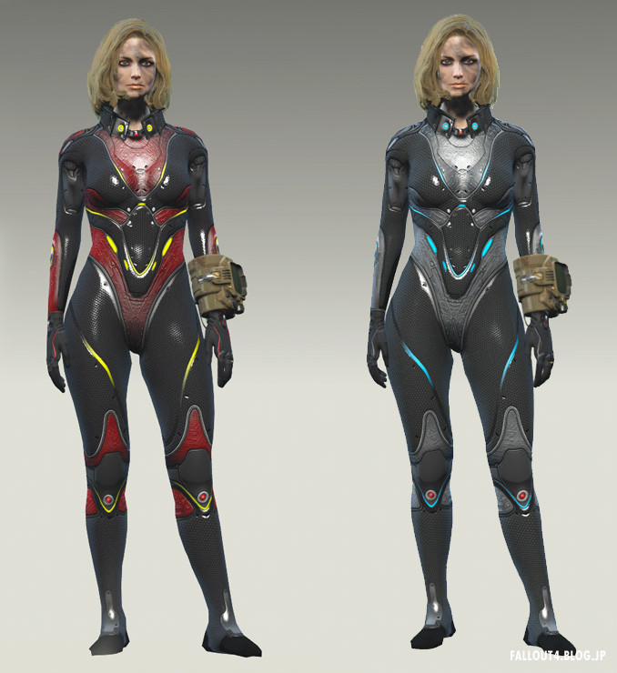 セカンドスキン　ボディースーツ Fallout4 SC2サラ・ケリガンのボディスーツMOD v1.4 : Fallout4⚡情報局