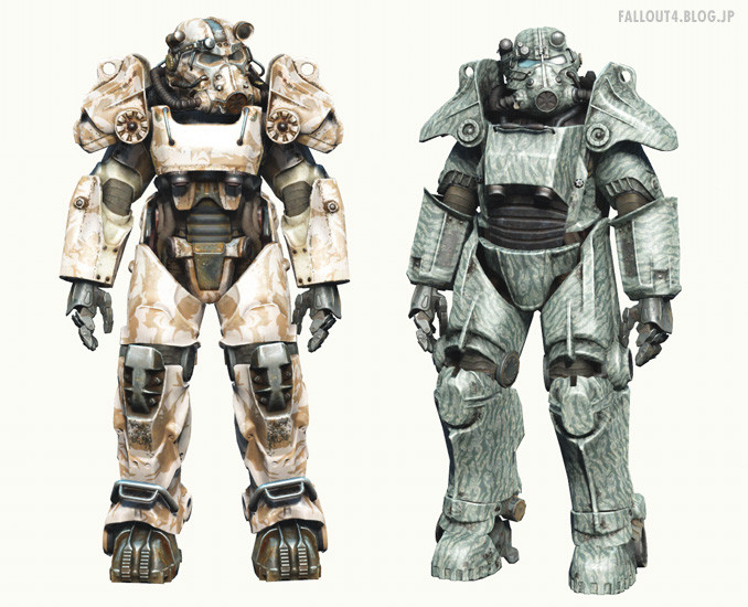 Camouflage Power Armor Paintjobs Fallout4 情報局