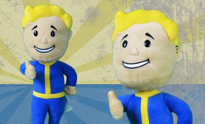 VAULT BOY 111 THUMBS UP PLUSH : Fallout4⚡情報局