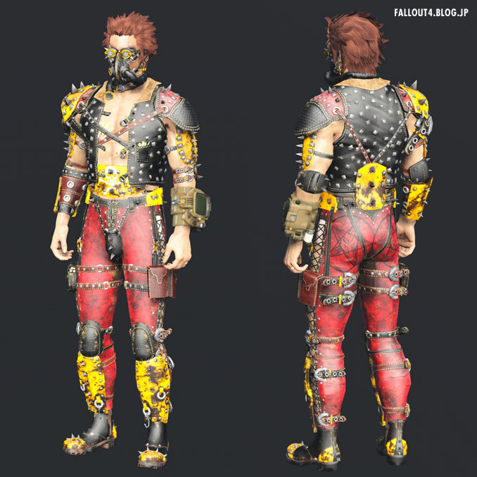 Toxic Raider Armour V1 43 Fallout4 情報局