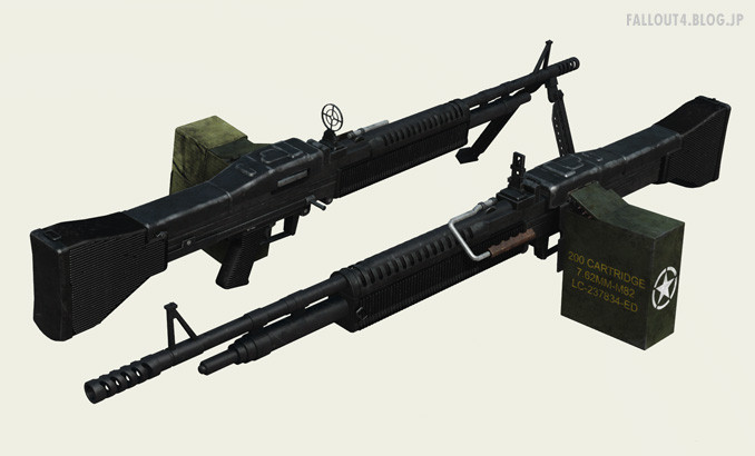 M60 Light Machinegun V1 5 Fallout4 情報局