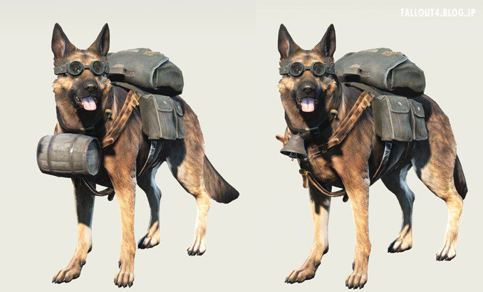 ドッグミート用バックパックMOD v2.0 : Fallout4⚡情報局