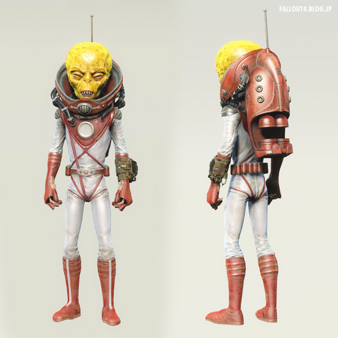 Fallout4⚡情報局：Alien Costume