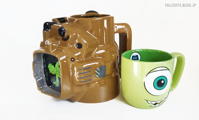 fallout pipboy マグカップ ThinkGeek Fallout 3D Pip Boy Ceramic Mug 45 OZ Fallout Just