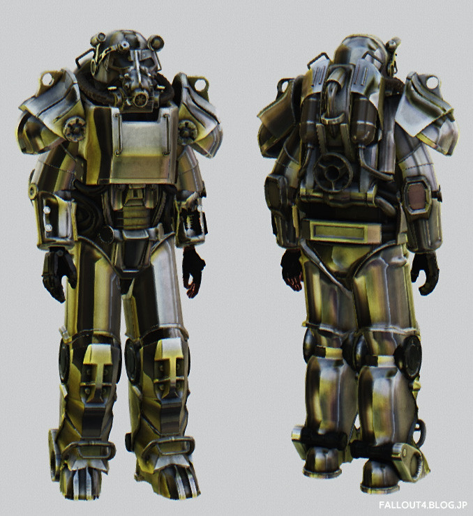 メタリック感がイカすT-60パワーアーマーMOD : Fallout4⚡情報局