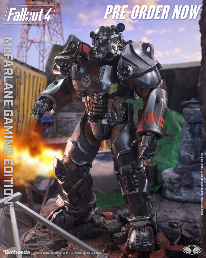 マクファーレントイズの『Fallout』新作フィギュアにジョシュア