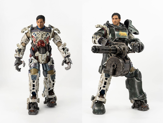 Threezero製 T 45 Ncrサルベージ パワーアーマーのフル稼働フィギュアが発売 ぬかキャン Fallout 76 サバイバルガイド