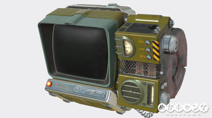 Pip-Boy-2000-MK-VII塗装