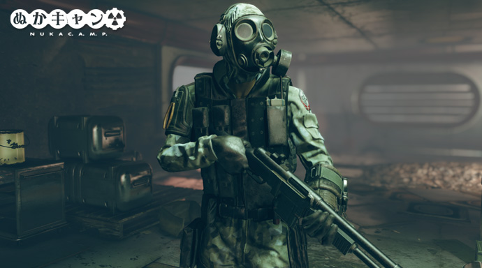 B O S 特殊作戦のスーツ マスク ぬかキャン Fallout 76 サバイバルガイド B O S 特殊作戦のスーツ マスク ぬかキャン Fallout 76 サバイバルガイド