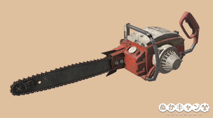 チェーンソー ぬかキャン Fallout 76 サバイバルガイド