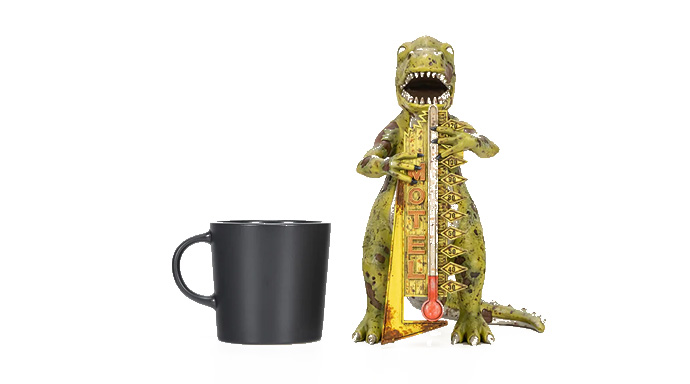 Fallout:New Vegas ディンキー ・ザ・Tレックス スタチュー