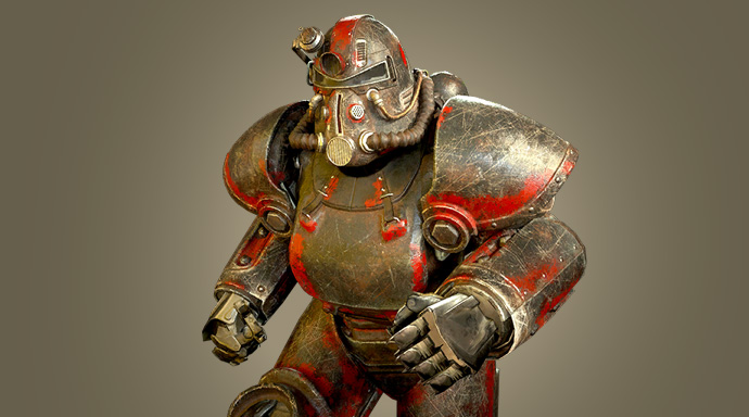 アウトキャスト パワーアーマー塗装 ぬかキャン Fallout 76 サバイバルガイド アウトキャスト パワーアーマー塗装 ぬかキャン Fallout 76 サバイバルガイド
