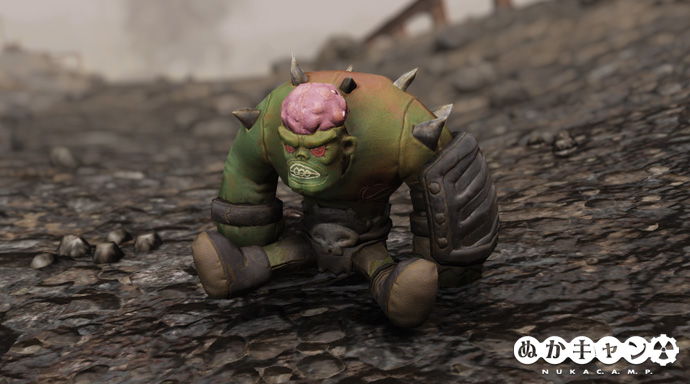 ベヒモス ボスのぬいぐるみ ぬかキャン Fallout 76 サバイバルガイド