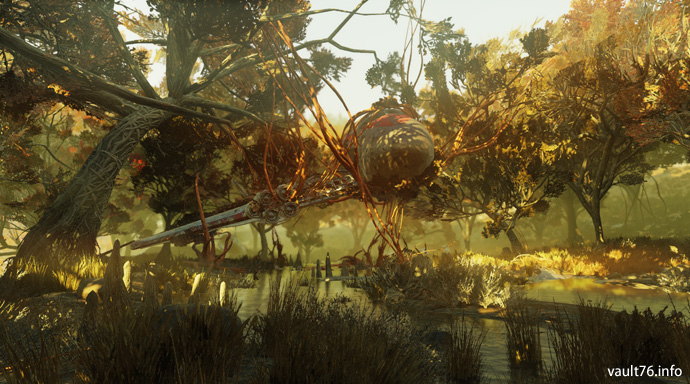墜落した飛行機 Crashed Plane Fallout 76 サバイバルガイド ぬかキャン 墜落した飛行機 Crashed Plane Fallout 76 サバイバルガイド ぬかキャン