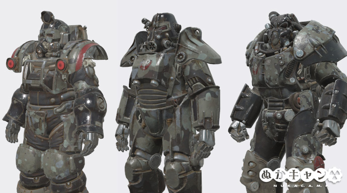 B O S 回収済みパワーアーマー塗装 ぬかキャン Fallout 76 サバイバルガイド B O S 回収済みパワーアーマー塗装 ぬかキャン Fallout 76 サバイバルガイド