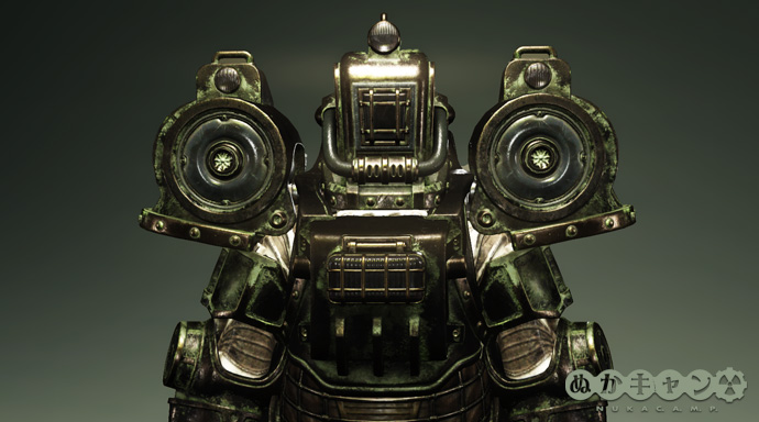ハイドロテックエキゾのパワーアーマー塗装 : ぬかキャン：Fallout 76