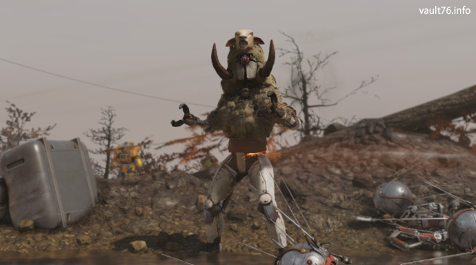 偽物のシープスカッチ Imposter Sheepsquatch ぬかキャン Fallout 76 サバイバルガイド