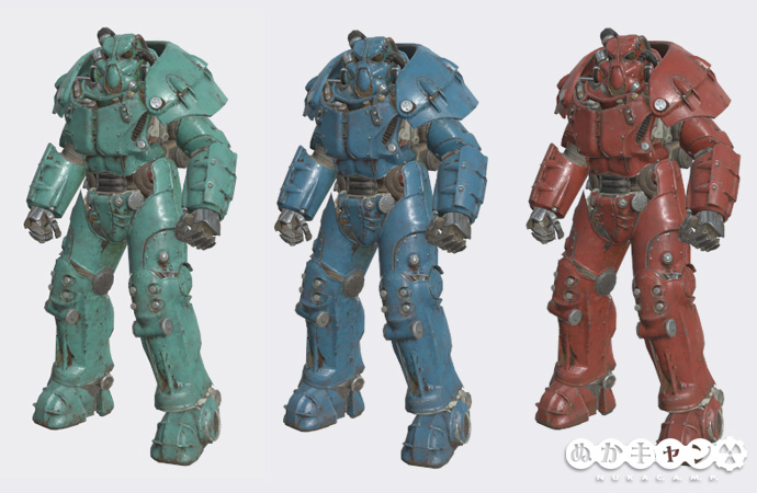 X 01 パワーアーマー Fallout 76 サバイバルガイド ぬかキャン