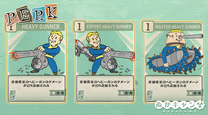 パーク Fallout76 レジェンダ リー