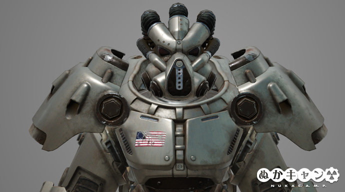イコライザーパワーアーマー塗装 ぬかキャン Fallout 76 サバイバルガイド