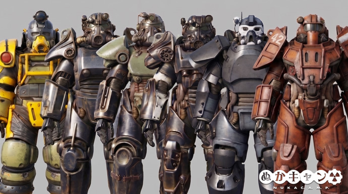 パワーアーマーの一覧（Fallout 76） : ぬかキャン：Fallout 76