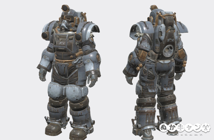 M I N D パワーアーマー塗装 ぬかキャン Fallout 76 サバイバルガイド