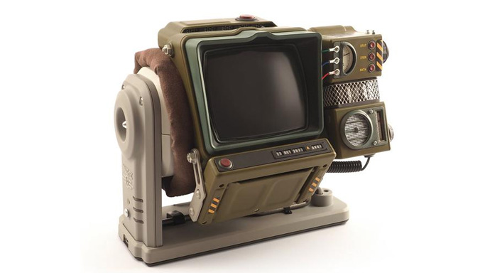 Pip-Boy 2000 MkⅣの組み立て済みモデル限定レッドロケットバージョン