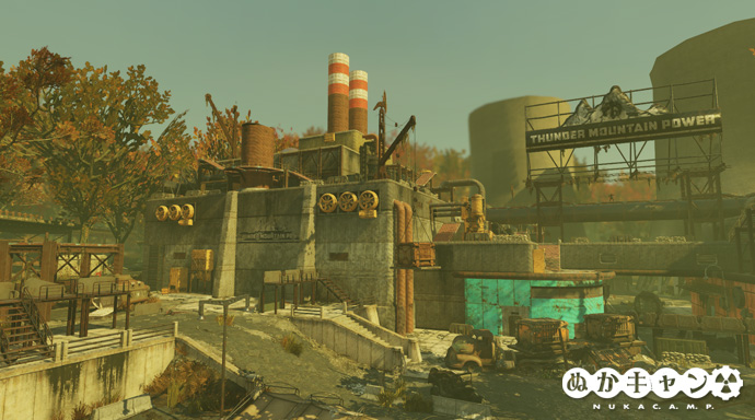 サンダーマウンテン発電所 ぬかキャン Fallout 76 サバイバルガイド