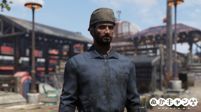 労働者の衣装 労働者の帽子 ぬかキャン Fallout 76 サバイバルガイド