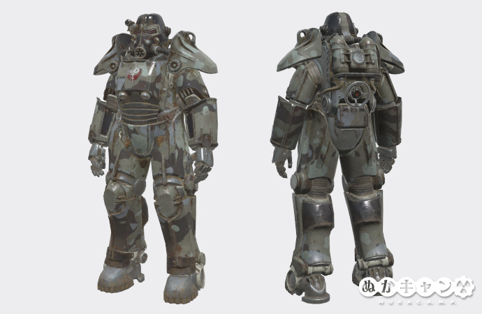 B O S 回収済みパワーアーマー塗装 ぬかキャン Fallout 76 サバイバルガイド B O S 回収済みパワーアーマー塗装 ぬかキャン Fallout 76 サバイバルガイド