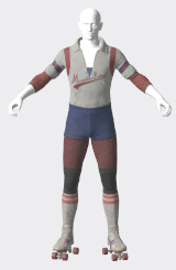 ローラーゲームのアンダーアーマー