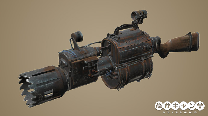 レールライフル ぬかキャン Fallout 76 サバイバルガイド