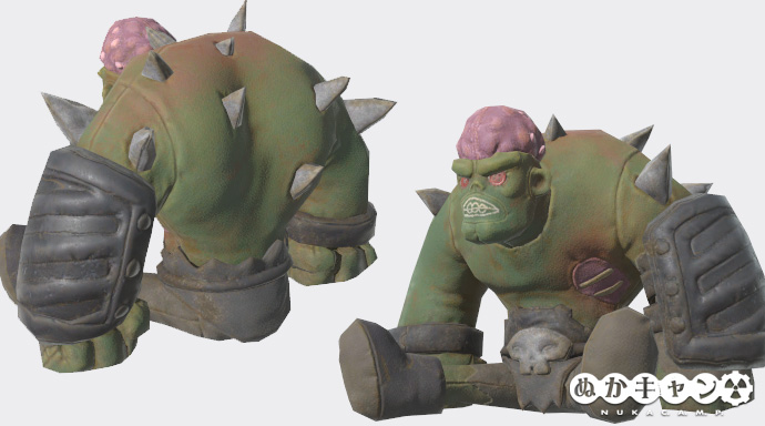 ベヒモス ボスのぬいぐるみ ぬかキャン Fallout 76 サバイバルガイド
