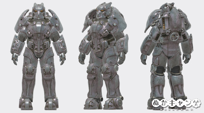 エンクレイヴパワーアーマー塗装 ぬかキャン Fallout 76 サバイバルガイド エンクレイヴパワーアーマー塗装 ぬかキャン Fallout 76 サバイバルガイド