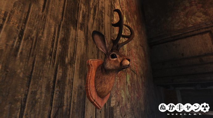 ジャッカロープの頭部の剥製 : ぬかキャン:Fallout 76 ジャッカロープの頭部の剥製 : ぬかキャン:Fallout 76
