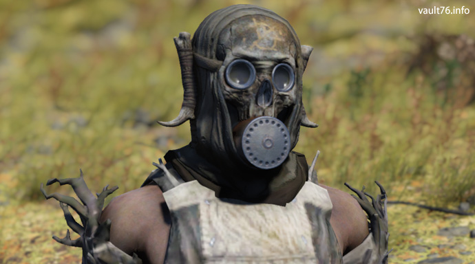 カルト教信者の衣装とヘッドウェア ぬかキャン fallout 76 サバイバルガイド