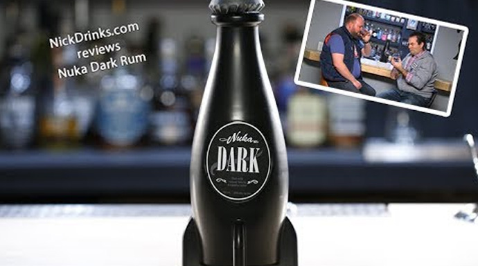Fallout ヌカ ダーク ラム は日焼け止めローション味 Nick Drinks