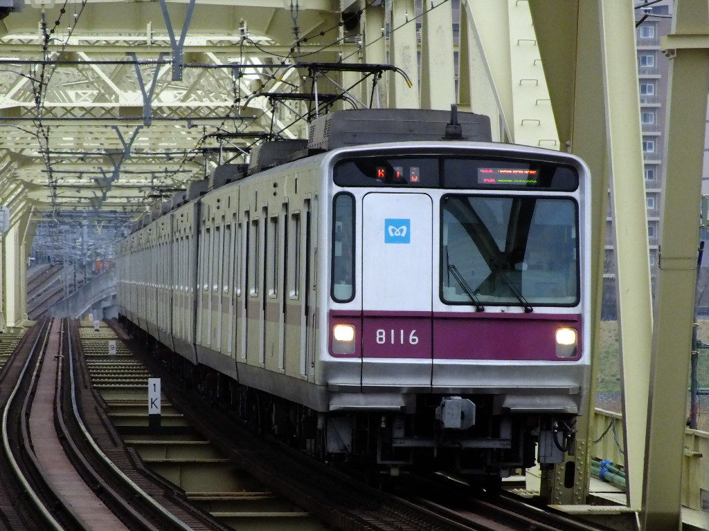 03.24 東武8000系リバイバルカラー臨時・8000系・6050系・50050系in小菅 : 大浦保線区