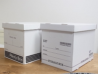 キャンドゥのフタ付a4ペーパーボックスと白黒お箸 百円日和 Powered By ライブドアブログ