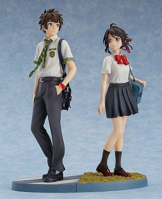 プレミア要注意 君の名は 宮水三葉 立花瀧 1 8 完成品フィギュア グッドスマイルカンパニー プレミアの王道 プレミア要注意 君の名は 宮水三葉 立花瀧 1 8 完成品フィギュア グッドスマイルカンパニー プレミアの王道